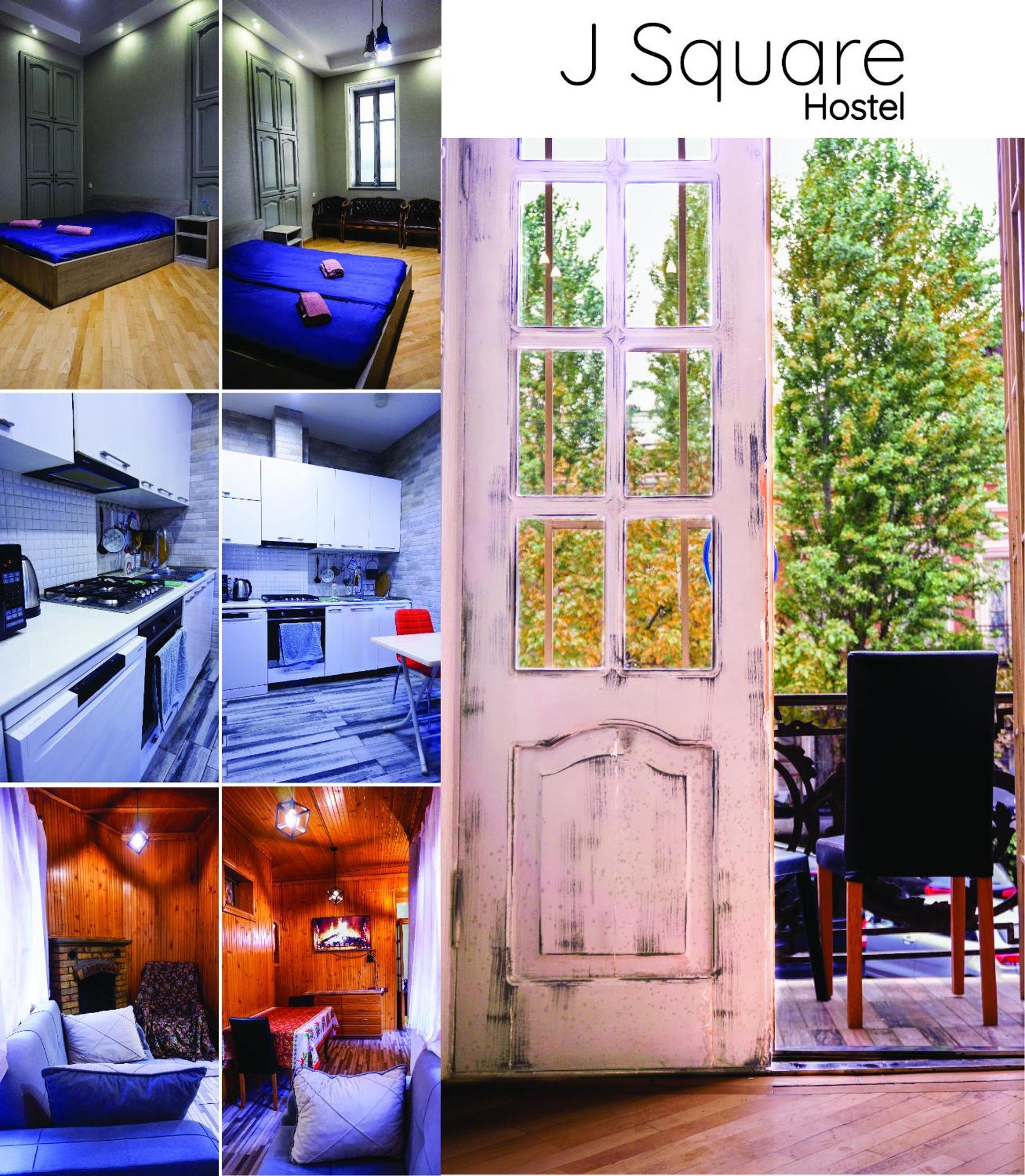 J Square Hostel Tbilisi Exterior foto